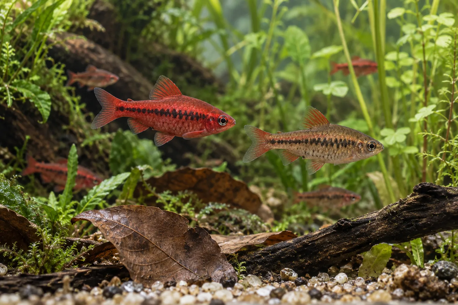 Cherry Barb Care Guide: Rohanella titteya