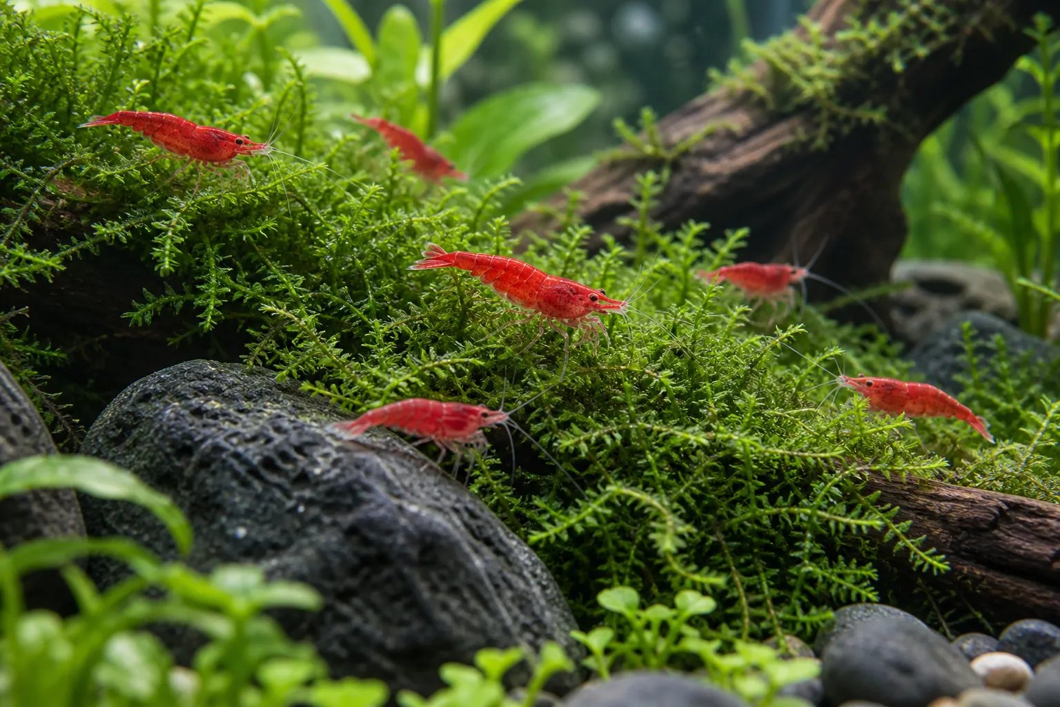 Cherry Shrimp Care Guide: Neocaridina davidi Aquarium Setup