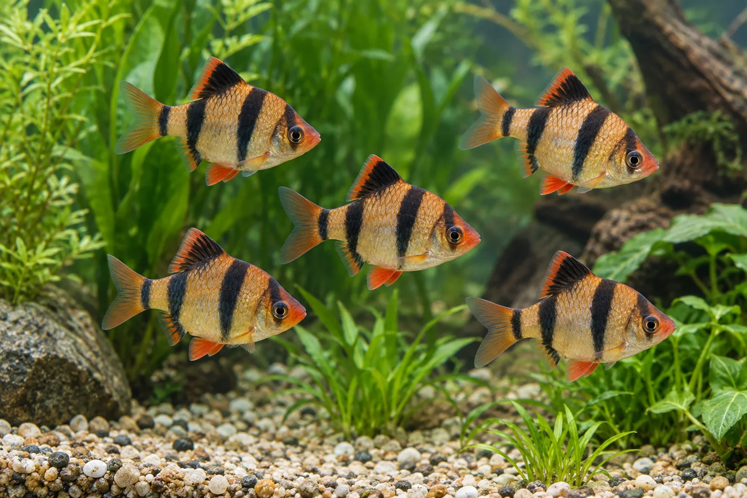 Tiger Barb Care Guide: Puntigrus tetrazona