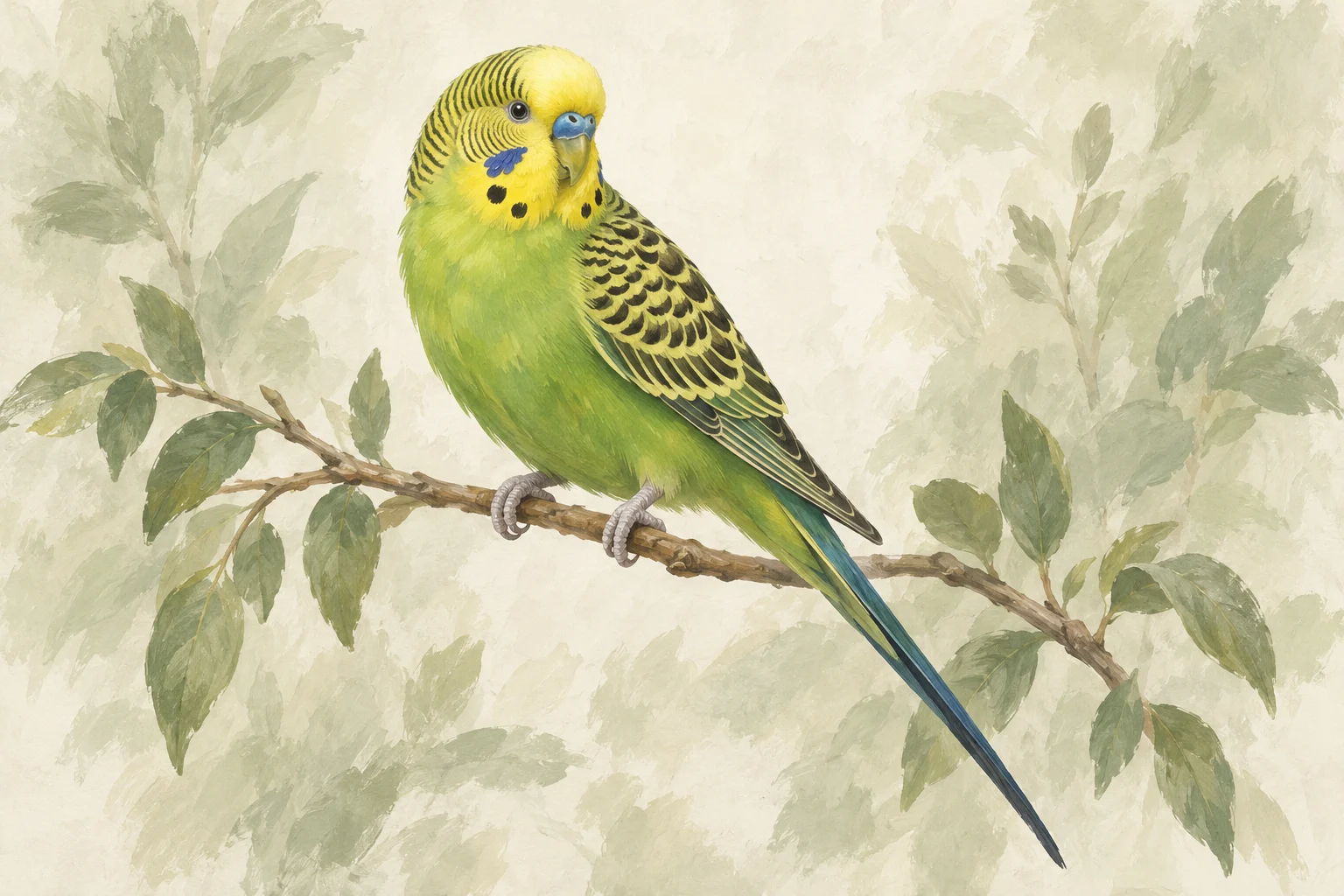 Budgerigar Guide: Company, Flight and Daily Life