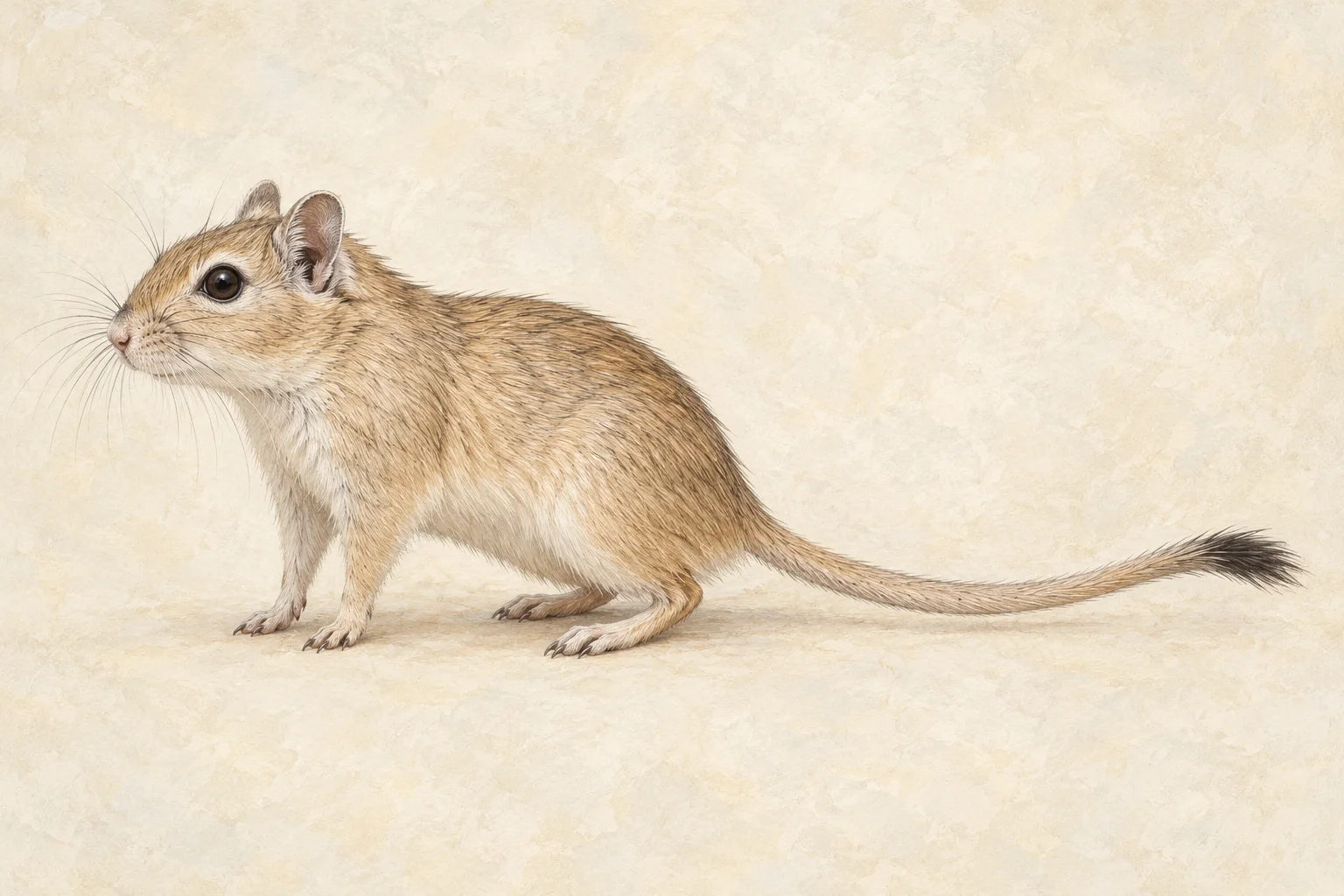 Mongolian Gerbil: Company, Habitat and Handling